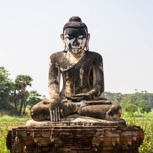 Buddha at Yadana Hsemee Pagoda, Inwa