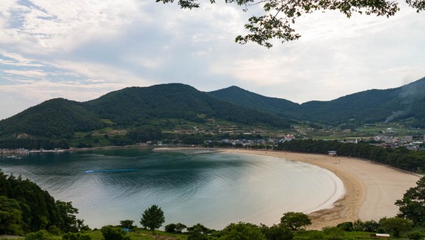 Sangju strand, Namhae