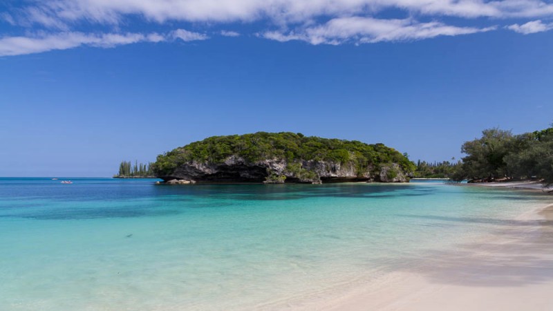 Isle of Pines - Kanumera Bay - Sacred rock of Kanumera