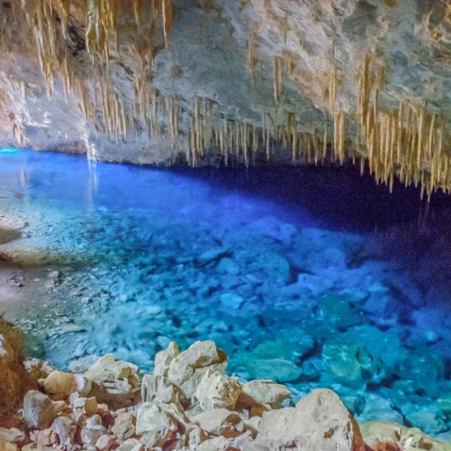 Gruta do Lago Azul Natural