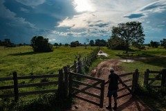 Dramatic skies at Pousada Aguapé