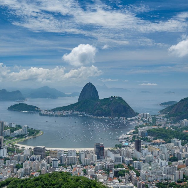 View of Rio’s sugarloaf mountain, Pão de Açúcar