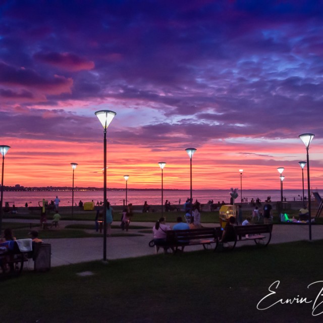 Sunset in Encarnación