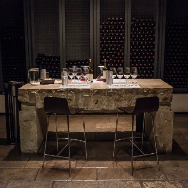 Wine tasting at Bodega Salentein