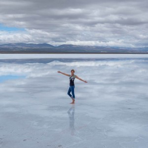 Salinas Grandes zoutvlakte