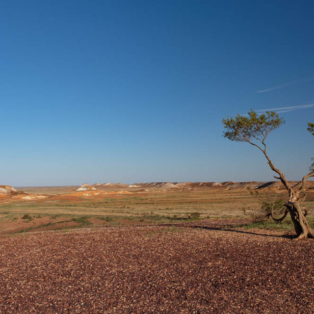 The Breakaways at sunset