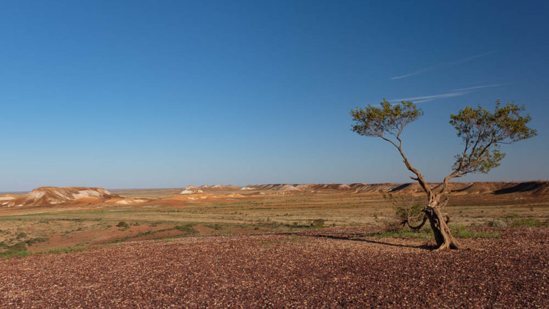 The Breakaways at sunset