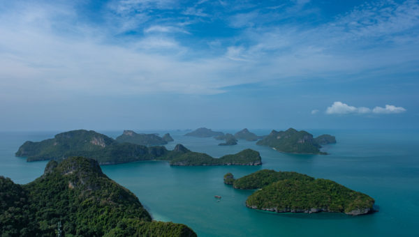 Uitzicht vanaf het Pha Jun Jaras Viewpoint