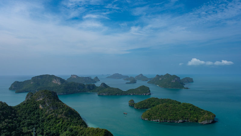 Uitzicht vanaf het Pha Jun Jaras Viewpoint
