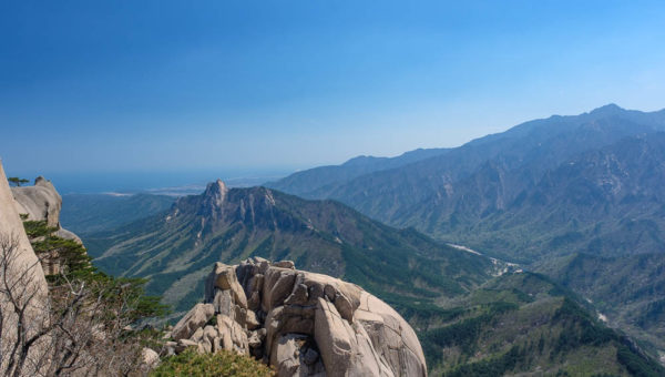 Ulsanbawi Rock in Seoraksan